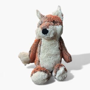 Jellycat Woodland Babe Fox Plush 12” Retired Mottled Fur Cottagecore